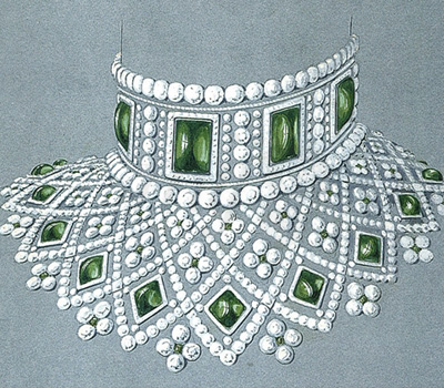 Gouaché Collier Romanov - Fabergé Joaillerie