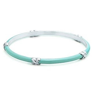 Bracelet Tiffany Signature en Argent et Émail de Tiffany & Co