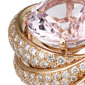 La Bague Trinity Kunzite de Cartier