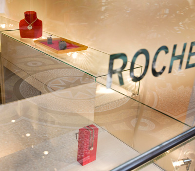Vitrine Françoise Roche Paris Vitrine de la Boutique
