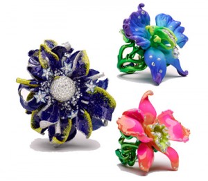 Bijoux Fleurs d'Excès by Victoire de Castellane à la Gagosian Gallery