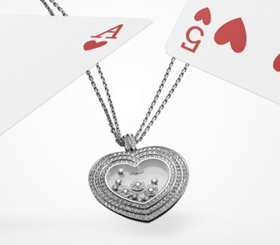 Pendentif Luxe Happy Diamonds Valentine's Day - Chopard Joaillerie