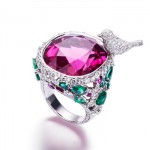 Bague Oiseau - Limelight Garden Party par Piaget