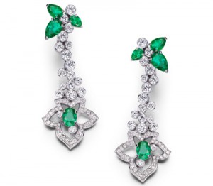 Boucles d'Oreilles Émeraude - Limelight Garden Party par Piaget