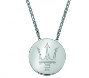 Collier Argent Homme Damiani pour Maserati