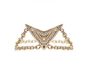 Bague Double Chainette - Deborah Pagani