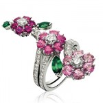 Bague Broderie Printemps - Van Cleef & Arpels Joaillerie
