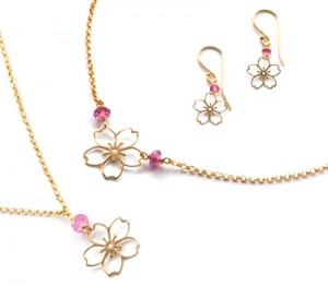 Bijoux Sakura par Perle De Lune pour le Japon