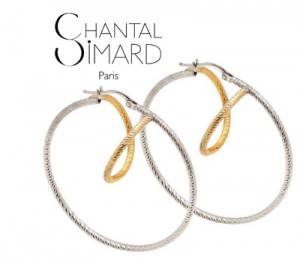 Boucles d'Oreilles Circonvolution - Chantal Simard