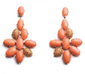 Boucles d'Oreilles Corail Fleur - Henri J. Sillam Joaillerie