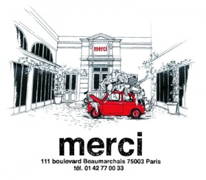 Espace Bijoux et Joaillerie au sein de l'Enseigne Merci Paris