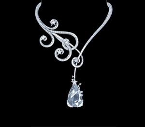 Dessin de bijou Gouaché, Collier étoile - Cécile Rochay