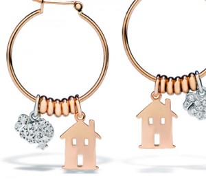 Créoles Maison en Or Rose - Dodo by Pomellato