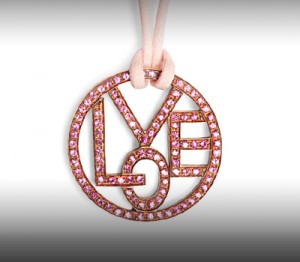 Pendentif Love - Henri J. Sillam Joaillerie
