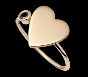 Bague Coeur Frida par Bliss Rose Joaillerie