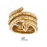 Bague Serpent par Priscilla Bialek pour Parure