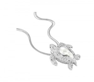 Bijou Tortue en Platine par Roberto Coin Joaillerie