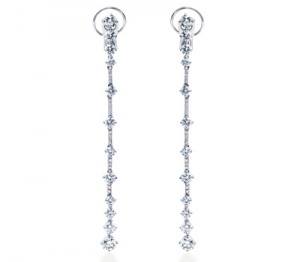 Boucles d'Oreilles Diamants Arpeggia - De Beers Joaillerie