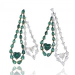 Boucles d'Oreilles Émeraudes Red Carpet par Chopard Joaillerie