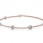 Bacelet Clea Or Rose et Diamants - De Beers