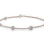 Bacelet Clea Or Rose et Diamants - De Beers