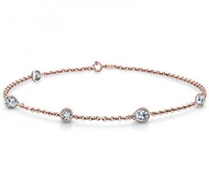 Bacelet Clea Or Rose et Diamants - De Beers