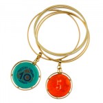 Bracelets Bangle Money Go Round par Francesca Villa Joaillerie