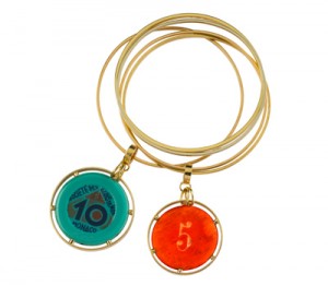 Bracelets Bangle Money Go Round par Francesca Villa Joaillerie