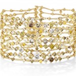 Bracelet Or Jaune et Diamants Arpeggia - De Beers Joaillerie