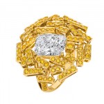 Bague Diamants Jaunes Grand Frisson de Chaumet