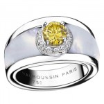 Bague Tu es mon Soleil avec Diamant Jaune par Mauboussin