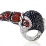 Bague Toucan par nOir Jewelry