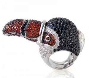 Bague Toucan par nOir Jewelry