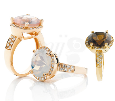 Bagues Filles sur Or Rose - Poiray Joaillerie