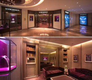 Boutique Boucheron à Pekin - Chine