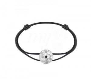 Bracelet Pi Chinois Cordon et Argent - Dinh Van