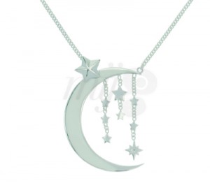 Collier Lune et Étoiles par Reminiscence