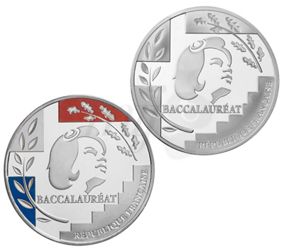 Médaille du Baccalauréat par la Monnaie de Paris