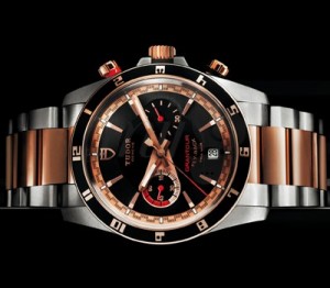 Montre Tudor Chrono Fly Back Or Rose