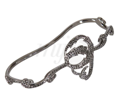 Bracelet de Main Karess Diamants Noirs - Prive Jewellery