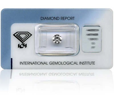 Diamant investissement avec certificat IGI