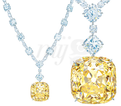 Collier Diamant Jaune - 175 ans Tiffany & Co