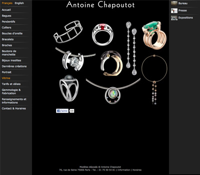 Nouveau site web d'Antoine Chapoutot