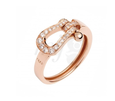 Bague Force 10 Or Rose - Fred