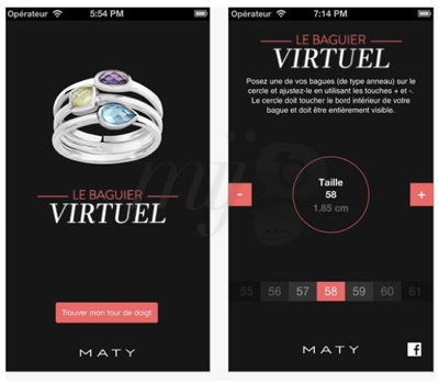 Application Baguier Virtuel - Maty