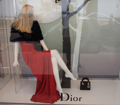 Vitrine Dior - Cannes Croisette